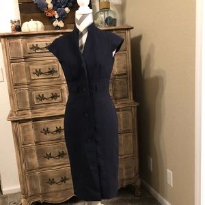 Navy blue Calvin Klein dress